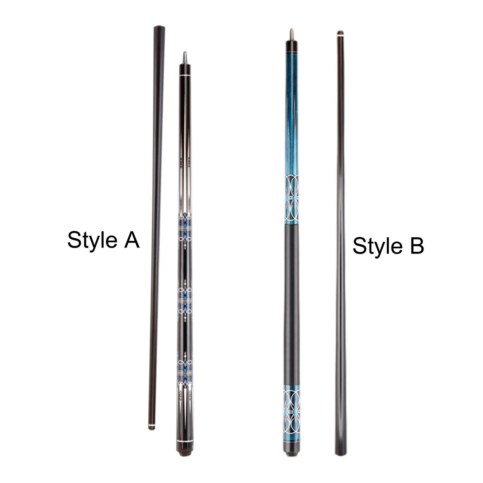 Pool Cue Stick, Snooker Cue, Carbon Fiber Billiard Cue, Portable Billiard Pool Stick for Billiard Players Beginners Pool Game