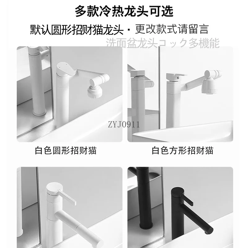 Stone basin square flat bottom under the counter basin, embedded wash basin balcony