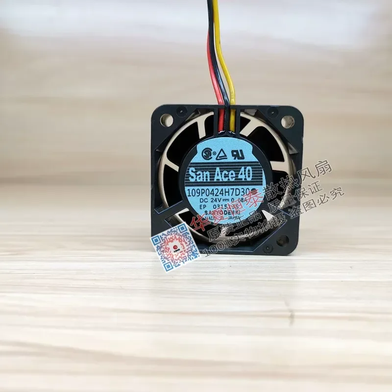 for SanAce40 109P0424H7D28 D08 D20 D27 D30 24V 4015 Inverter Cooling Fan