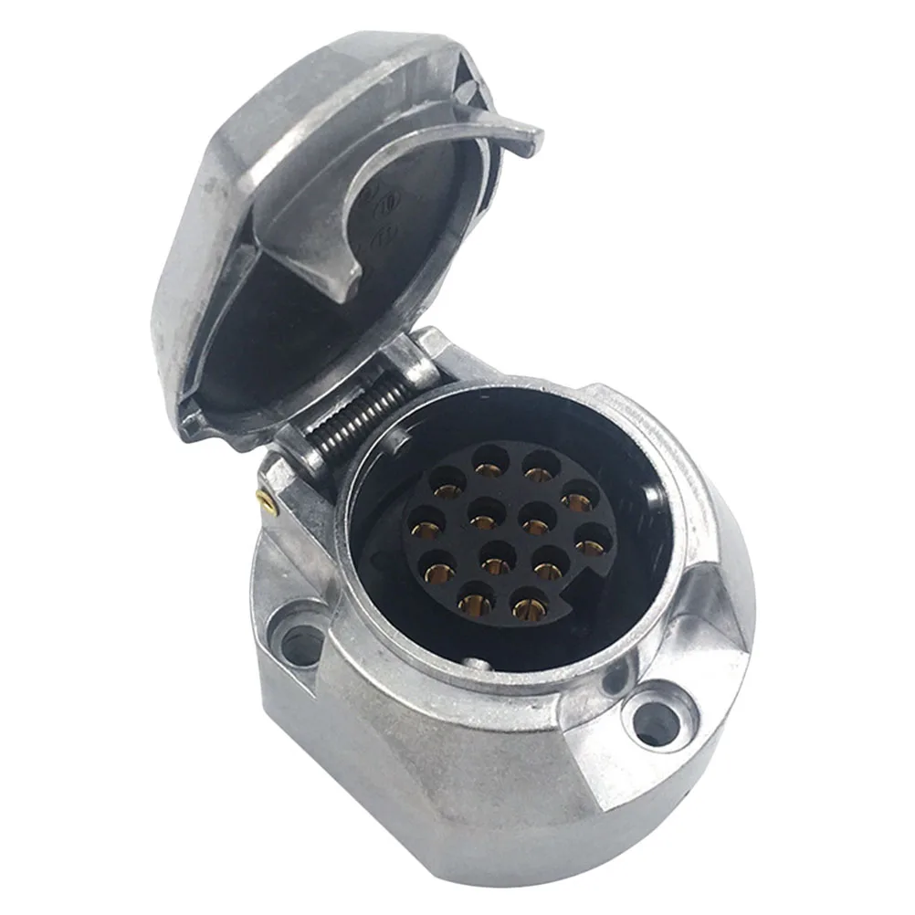 

Car Plug Adapter Trailer Wiring Connector Waterproof RV Hitch Power Socket Electrical