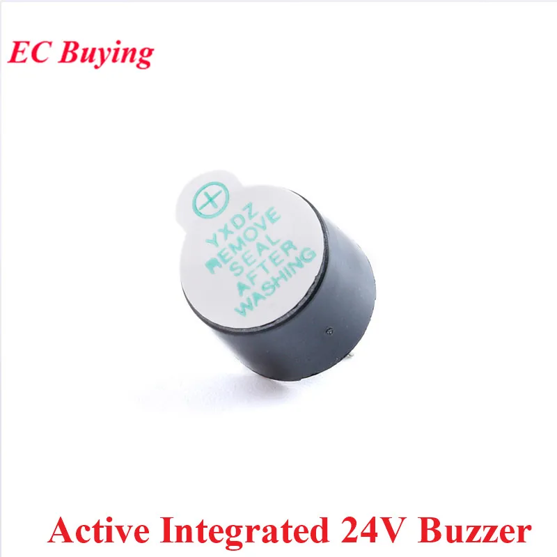 5pcs 활성 버저 24V TMB12A24 Arduino DIY 전자 용 12*9.5mm 12x9.5mm 미니 피에조 버저