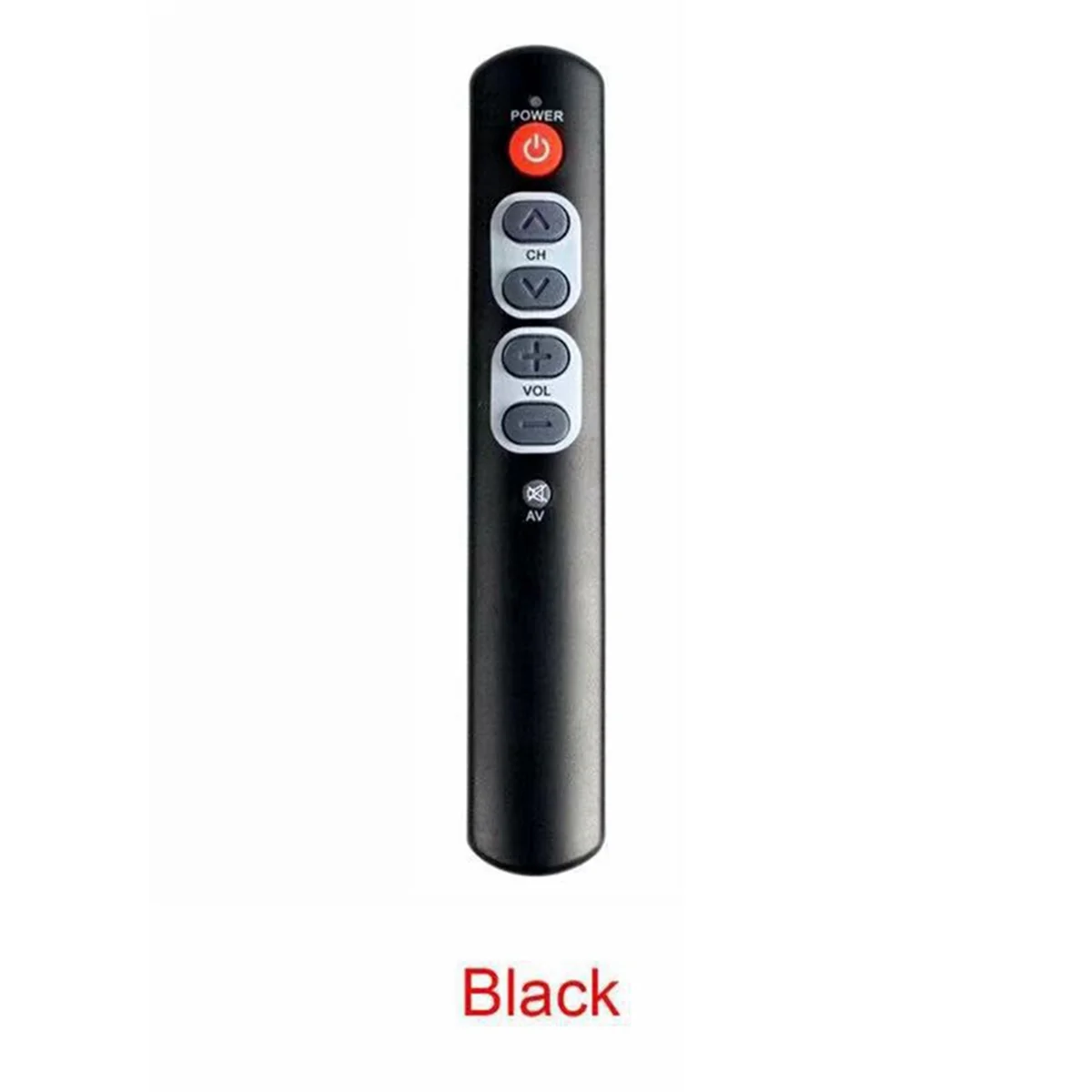 Smart Learning Remote Control TV Remote Control 6 Large Buttons for TV, Set-Top Box, DVD, VCR