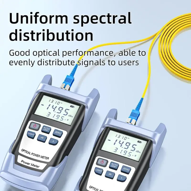 1 Tot 2 Splitter SC FC UPC 1X2 PLC Fiber Optische Splitter SC/UPC PCL Taper Type Splitter Computer Kabel Koord Mouwen