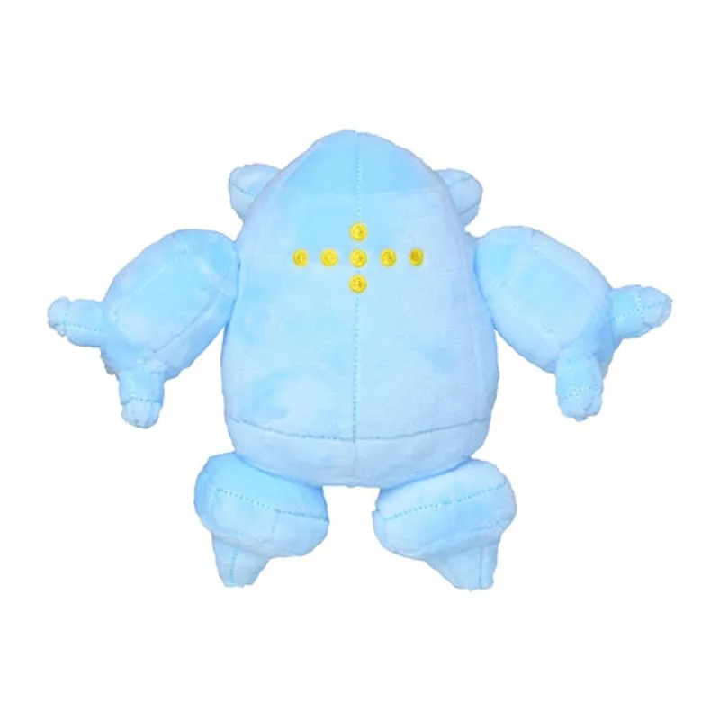 

Japanese Pokemon Genuine American Version Mark Fit Regice Plush Toy Dolls Children Cute Soft Gifts And Birthday Christmas Gifts