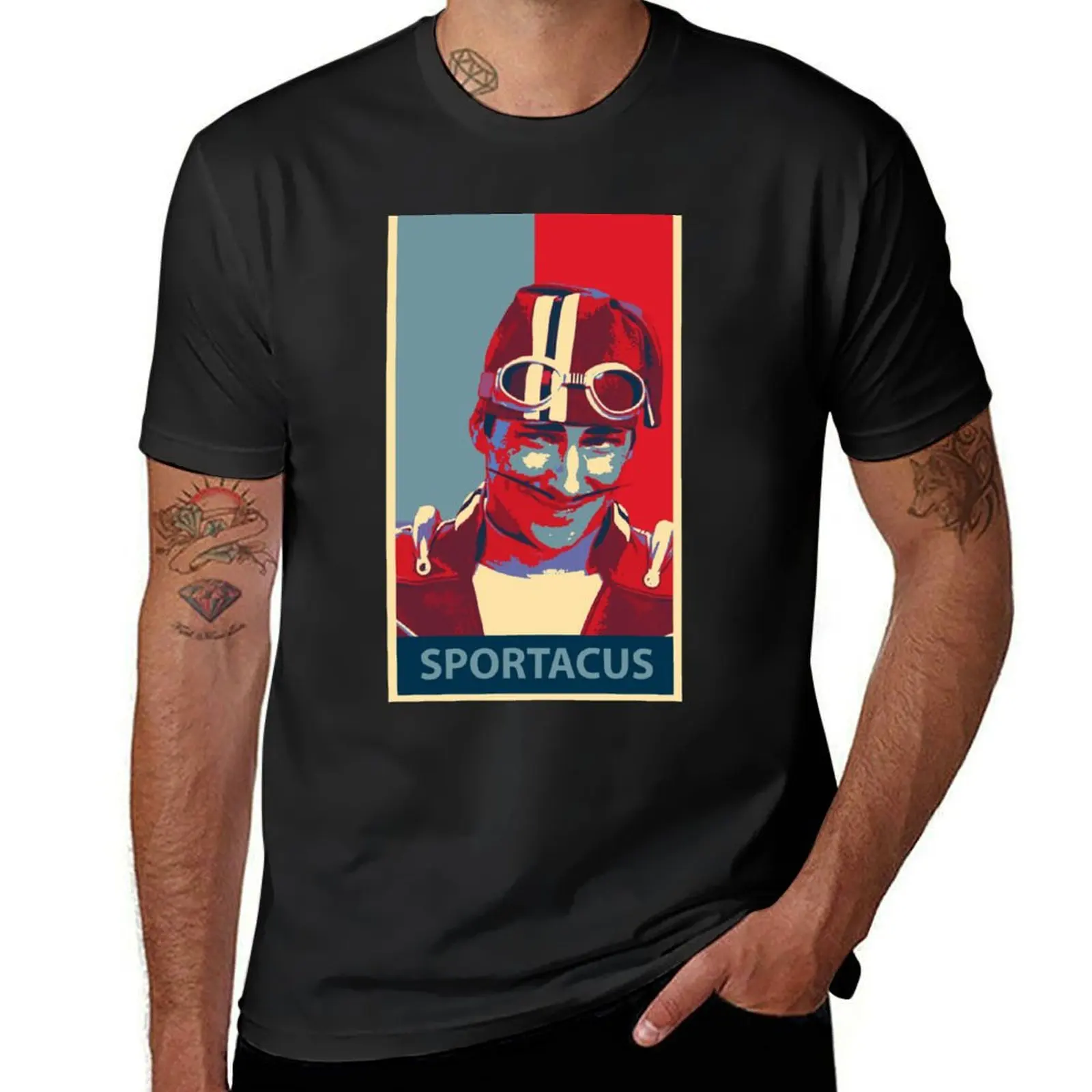 

Sportacus T-Shirt blue lock shirts graphic tees man t shirt mens plain t shirts