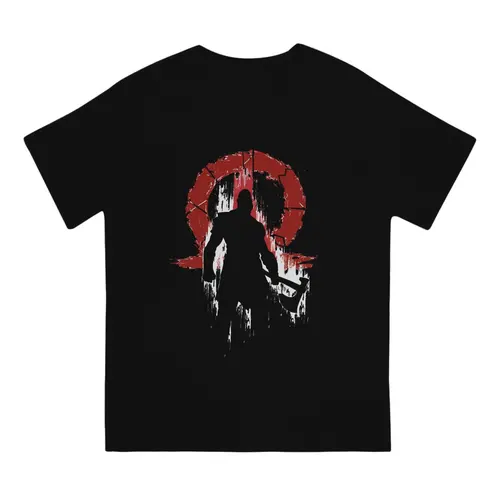 Imagen 2 del producto God Of War Kratos-camisetas originales para hombre, camiseta personalizada con silueta, Tops de nueva tendencia 6XL