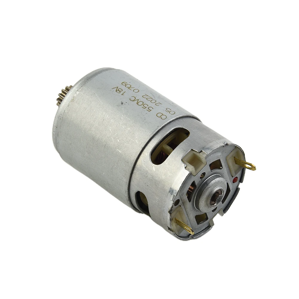 Long Service Life Carbon Brush 13 Teeth Replace RS550 Motor Replace 13 Teeth 9mm Shaft Carbon Brush Cordless Drill