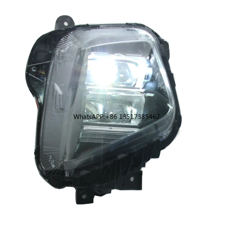자동차 LED 앞 범퍼 헤드 램프 조명 헤드 라이트는 Hyundai Tucson 2021 2022 2023 헤드 램프 어셈블리에 적합합니다.