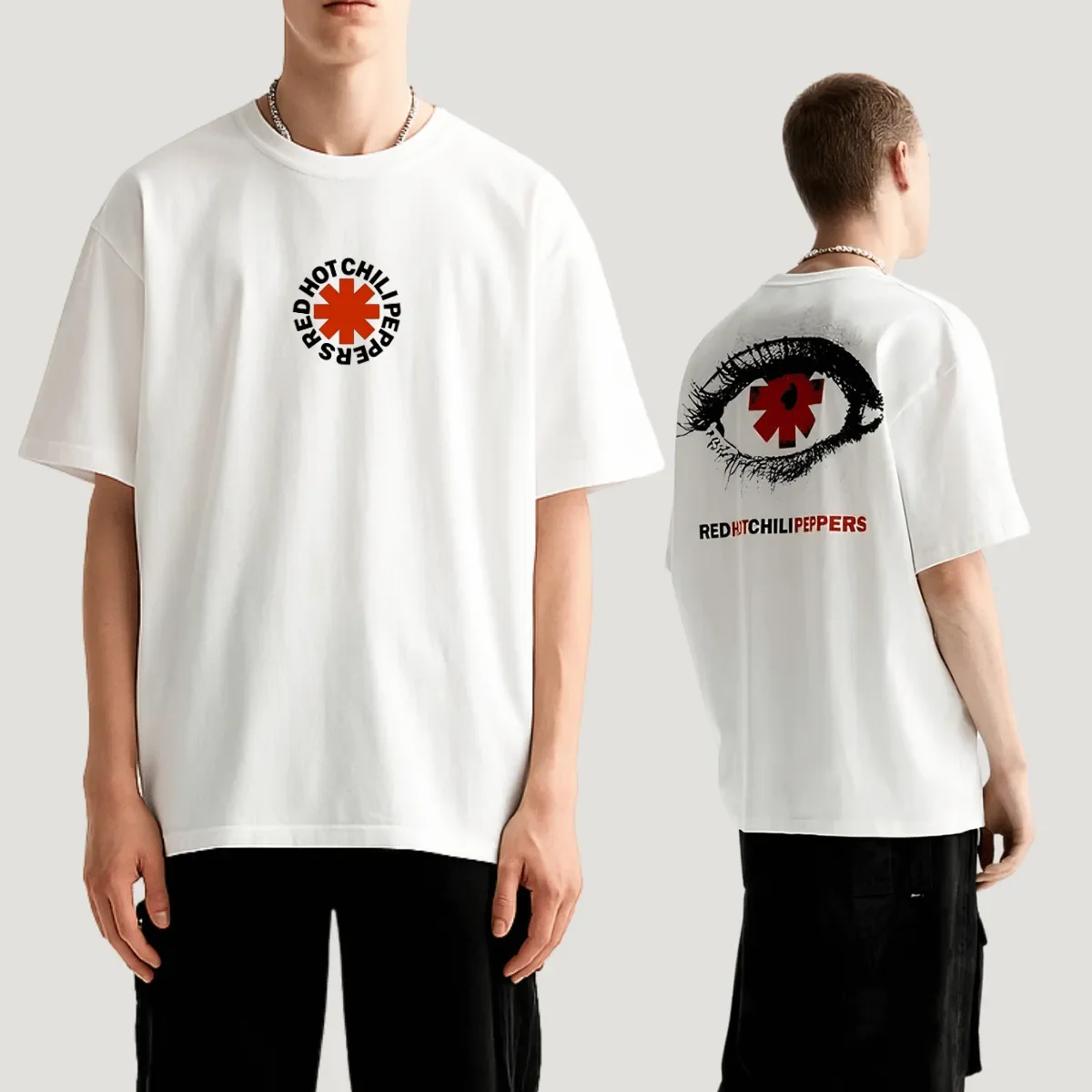 Camiseta con estampado de Chile rojo para hombre, Camiseta de algodón con dibujos de pimientos para hombre, camisetas Harajuku Y2k, ropa de moda para mujer, ropa Vintage Unisex