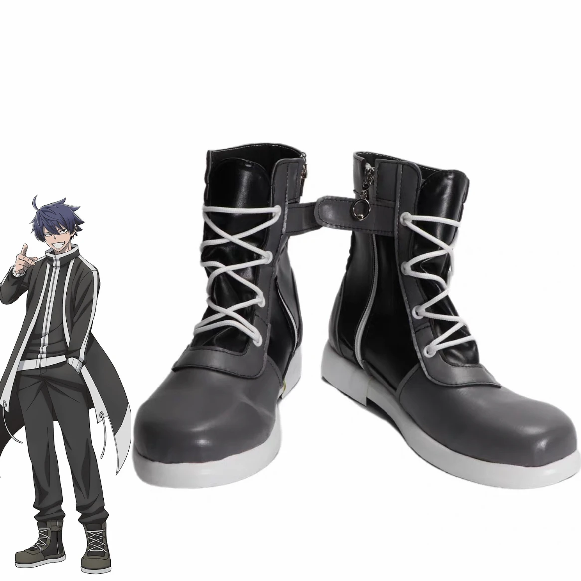 

Anime Tougen Anki Protagonist Cosplay Shoes Ichinose Shiki Shoes Halloween Carnival Party Christmas Play Role Shoes