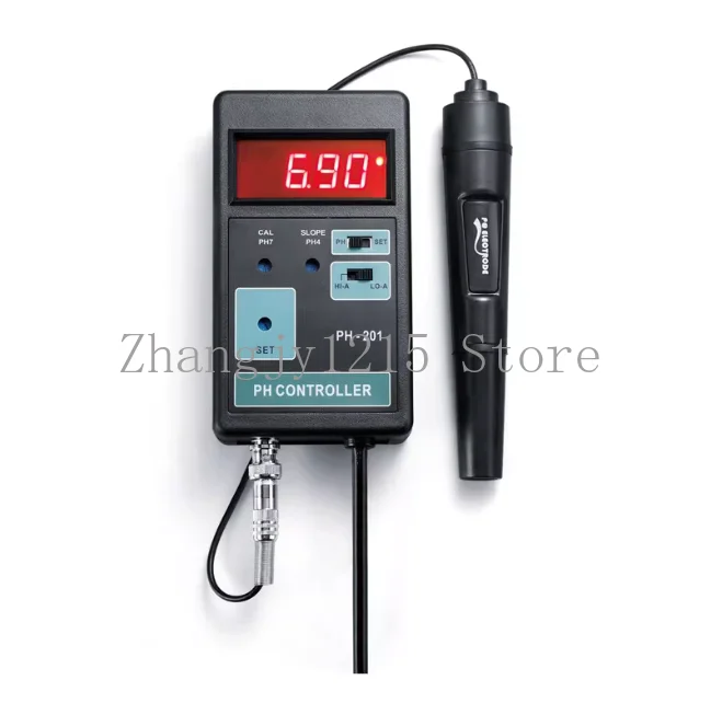 

PH-201 Online Digital PH Controller AC100-240V Aquarium Fish Tank 0.00~14.00PH