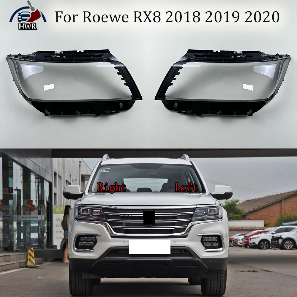 

Headlight Cover Transparent Lampshade Lamp Lens Headlamp Shell Plexiglass Auto Replacement Parts For Roewe RX8 2018 2019 2020