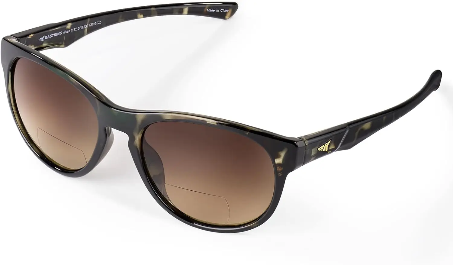 

Поляризованные бифокальные спортивные солнцезащитные очки с защитным покрытием, оправа из гриламидного материала, для женщин