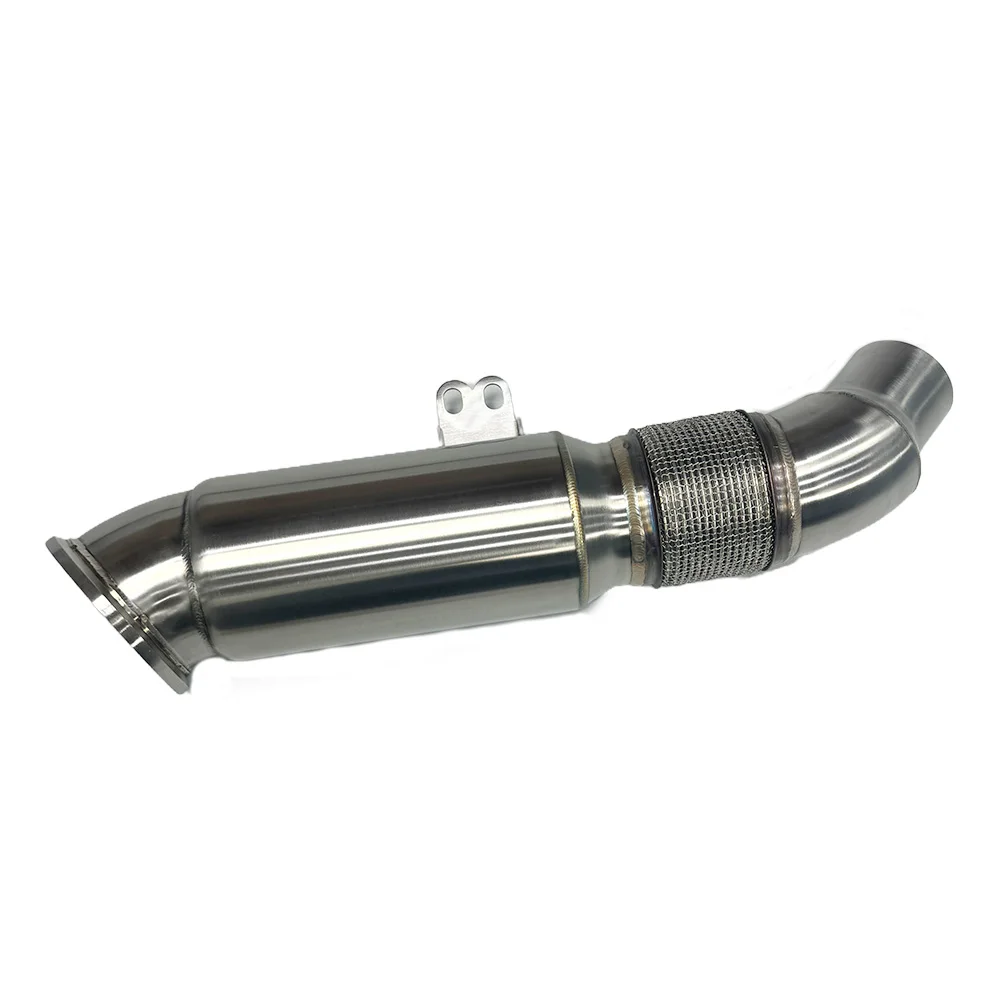 

Для BMW F30 340i 440i 2016-2019 выхлопной коллектор, водосточная труба из нержавеющей стали 304, новое состояние