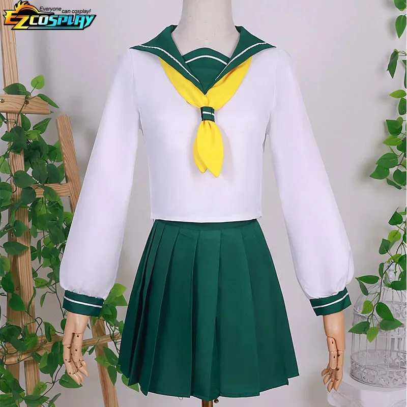 Hiiragi Utena Minakami Sayo Tenkawa Kaoruko تأثيري أنيمي Gushing فوق الفتيات السحرية أراغا كيوي زي شعر مستعار JK زي مدرسي