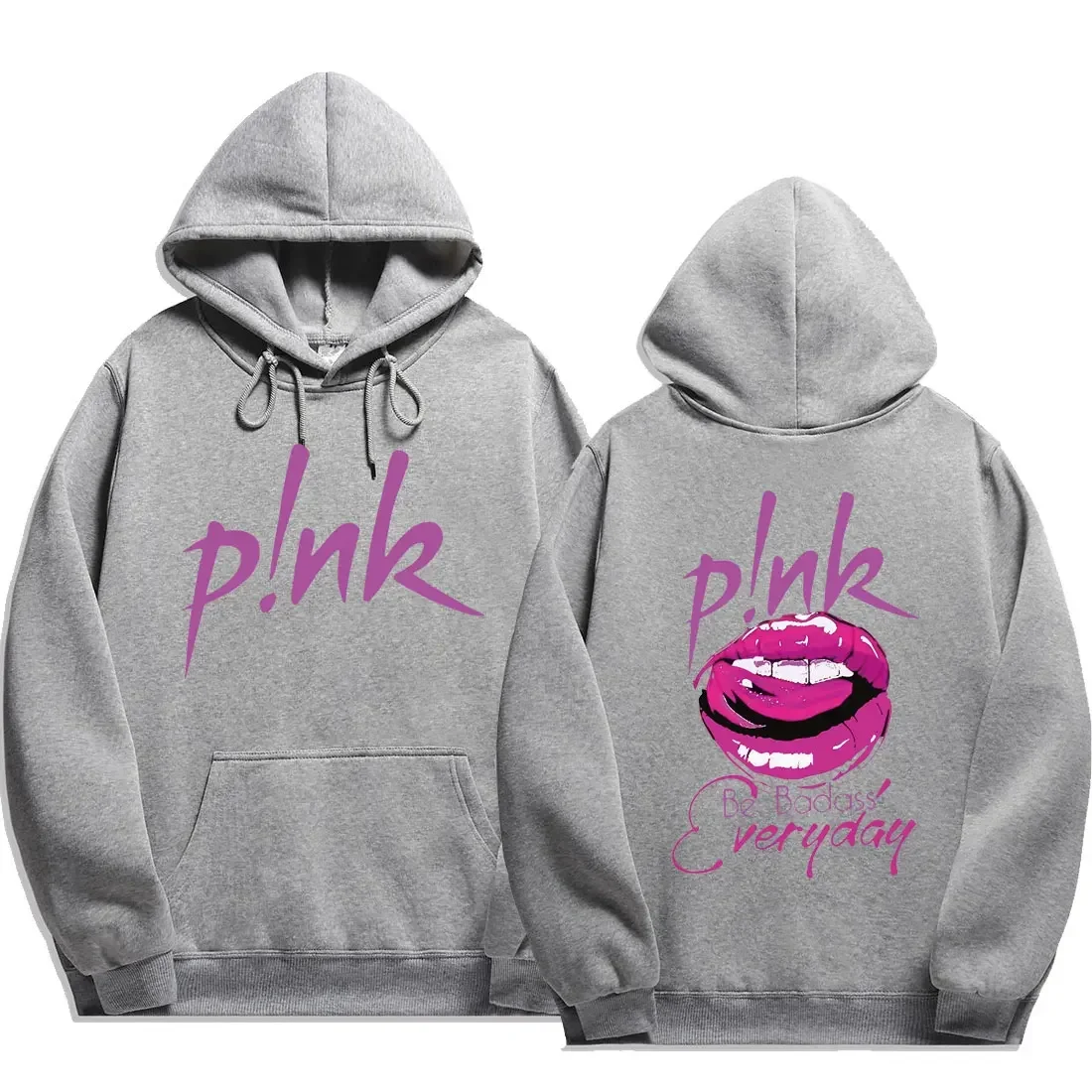 P!nk Pink Singer Summer Carnival 2024 Tour New 2024 print Hoodie Long Sleeve Streetwear Men Women Hooded Sweatshirt Clothes