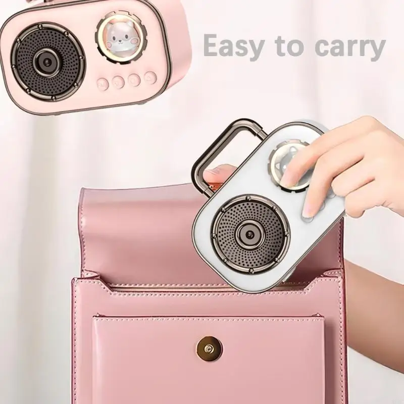 Cartoon Themed Wireless Bluetooth-compatible Speaker 5.3 Version Deeply Bass Enhancement Multiple Directional Sound FM For 896C