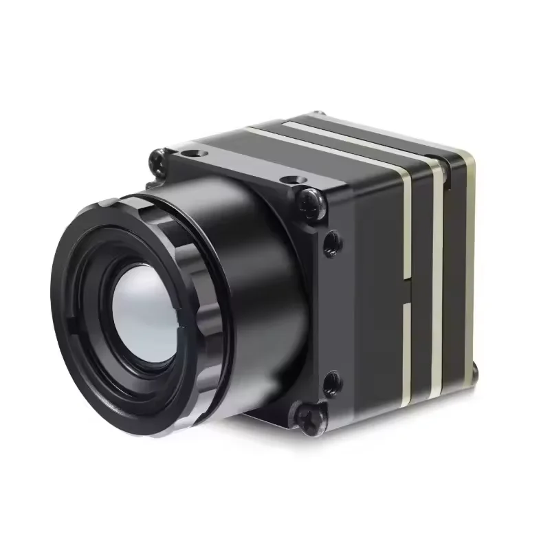 

Thermal Camera High Resolution 640*512 Thermal CVBS HD Camera 9.1mm Lens Black Heat White Heat Human Induction for RC FPV Drone