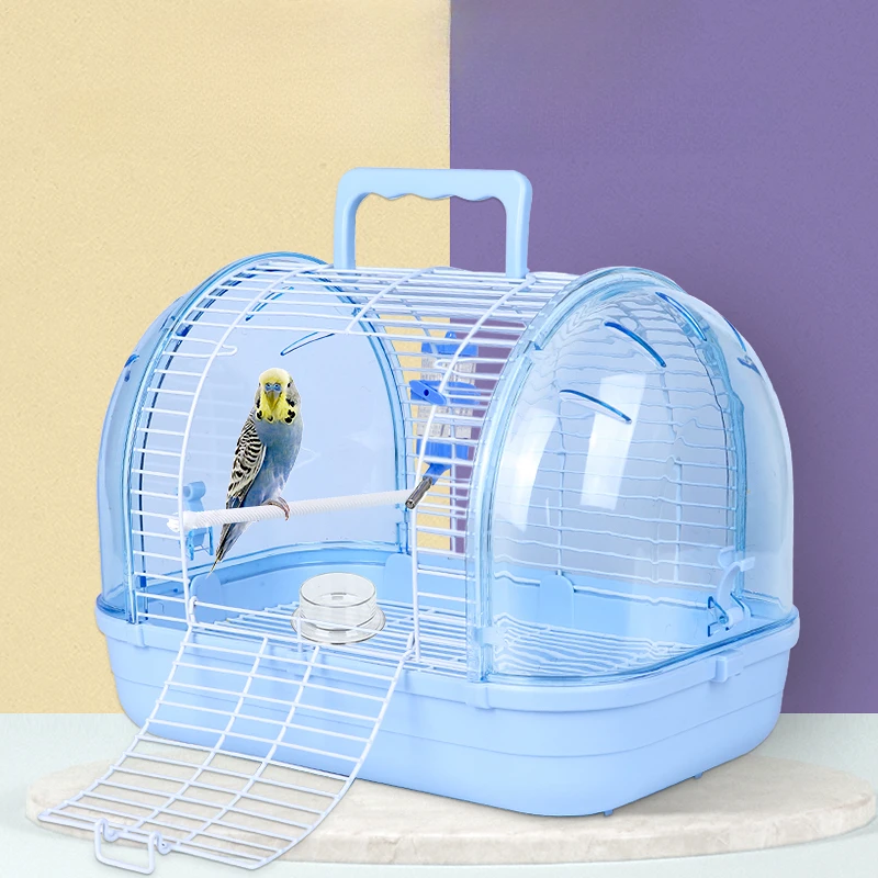 

Carrier Parrot Bird Cages Portable Portable Southe Park Luxury Canary Bird Cages Breeding Jaula Pajaro Birds Supplies WZ50BC