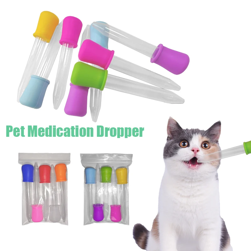 

5pcs/bag Feeders Pipette Dropper For School Lab Supplies Small Silicone Plastic Pipette Dropper Feeding Medicine Liquid