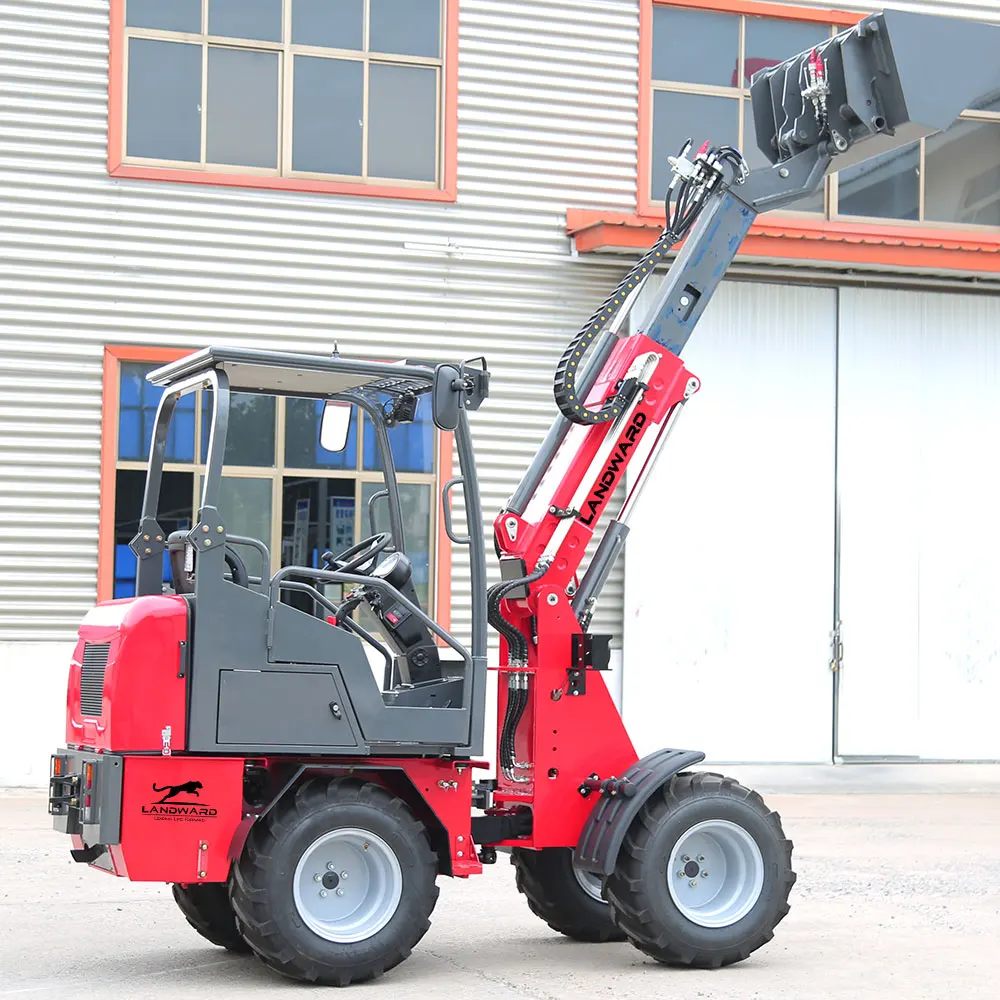 

High Horsepower 4WD Agricultural Diesel Loader Wholesale Household High Quality Small Loader All Terrain Loader Price Customized