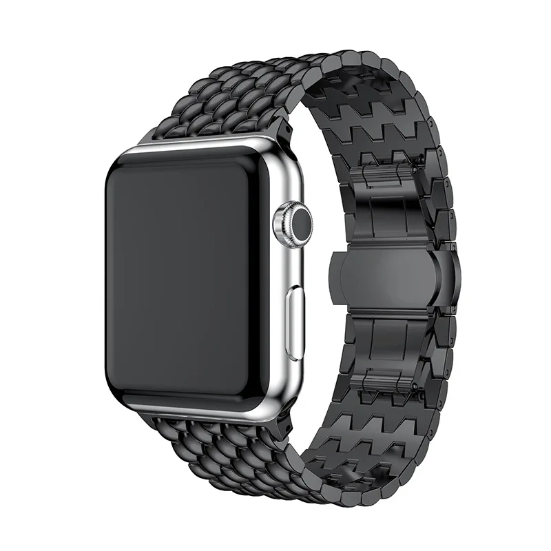 For Apple Watch Band 49mm 44 40 42 38 41 45MM Metal Strap for iwatch Series 8 7 6 SE 5 4 3 Accessories Stainless Steel Bracelet