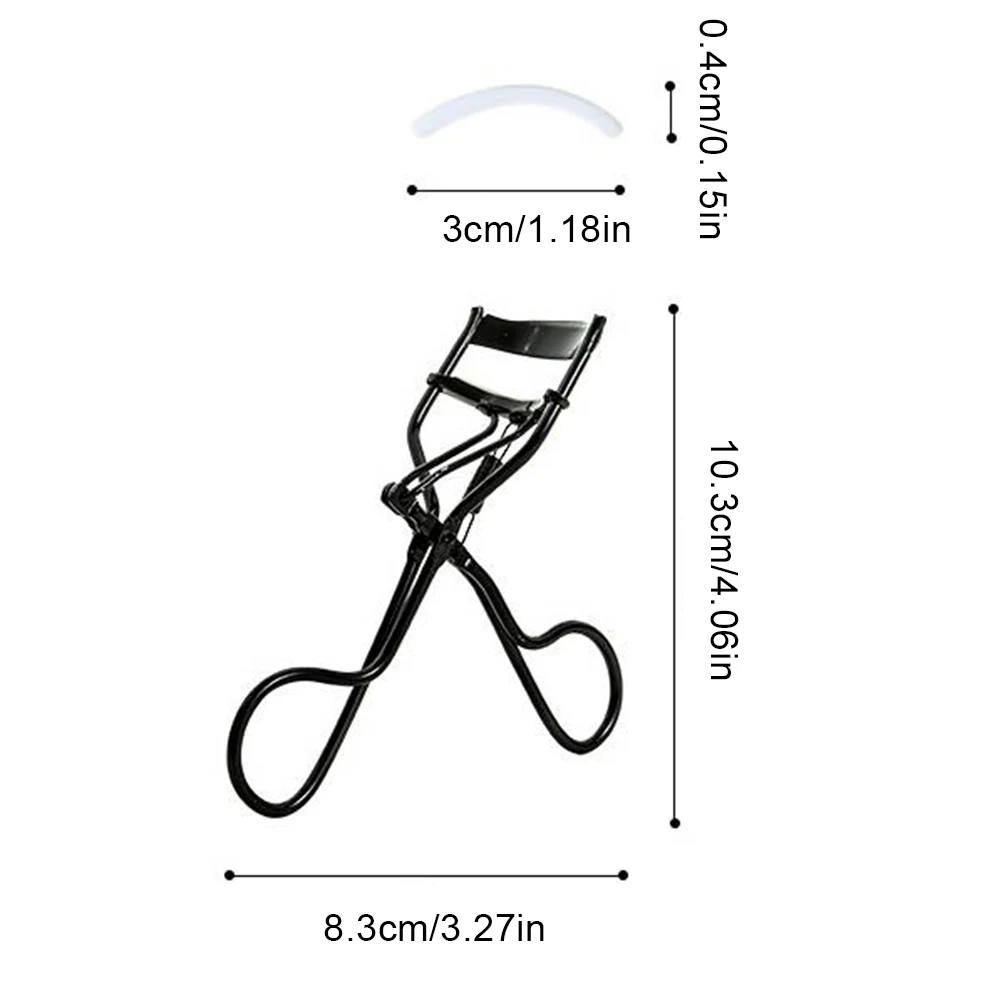 Mascara en métal lavable avec recourbe-cils, baguette en fer, imperméable, petite tête de brosse, maquillage, cosmétiques