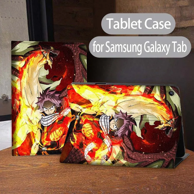 

Comics Fairy Tail Art Hot For Samsung Galaxy Tab A7 A A8 A9 S9 S10 S6 S7 S8 S11 8.7 10.1 10.5 11 10.9 Lite PLus Inch Tablet Case