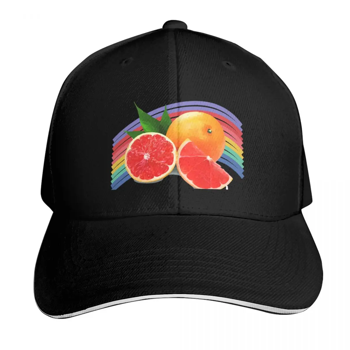 Cuando la vida te deje caídos, hazlo con estilo: Gorra de béisbol Arcoíris Snapback Anime Dropshipping para Hombres y Mujeres