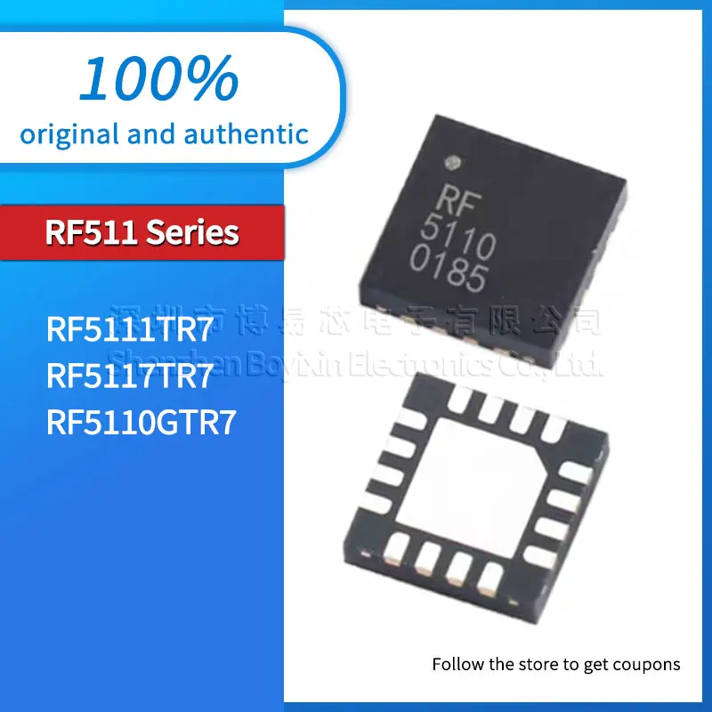 RF5110GTR7 5110 RF5111TR7 RF5117TR7 Invólucro PC preto