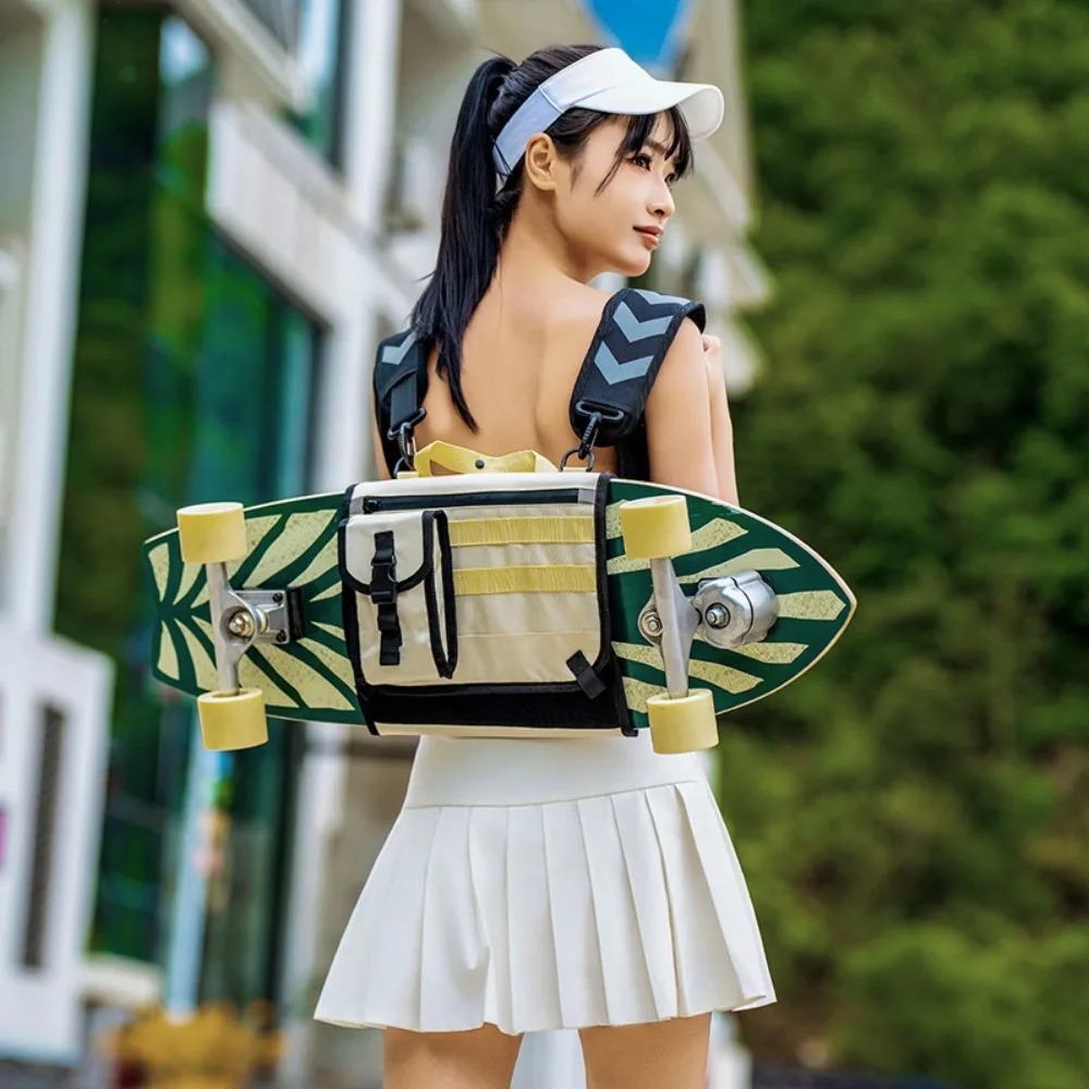 Ski Shoulder Bag Durable and Versatile Ski Bag Simple Versatile Snowboard Bag Portable Crossbody Ski Bag High-end Skateboard Bag