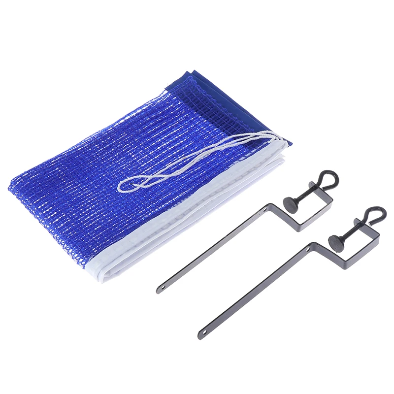 Portable Table Tennis Net Post Clamp Stand Holder Set Pong Replacement Mesh Set Table tennis net frame