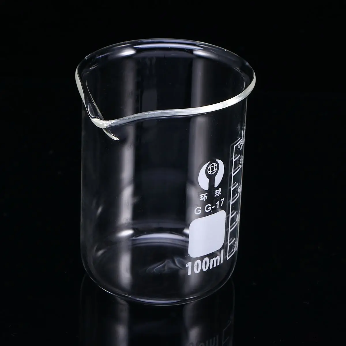 100ML Glass Beaker Premium Graduated Household Kitchen Measuring Cup Drink Water Beaker Chemistry Glassware