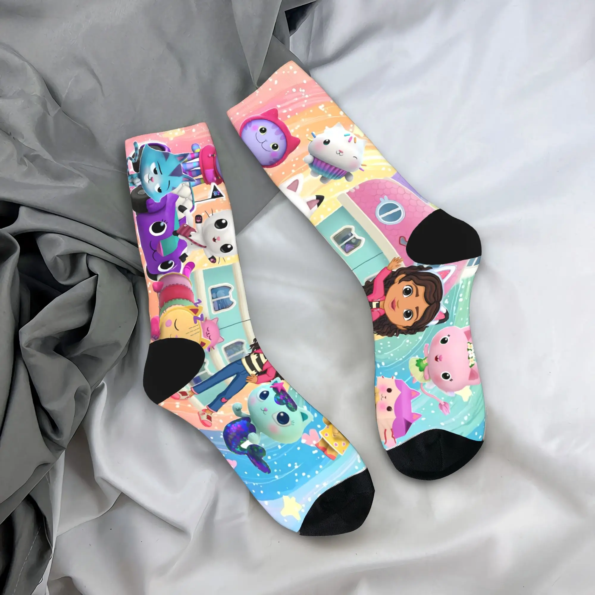 

Чулки для кукольного домика G-Gabby, новинка, мужские средние мягкие носки, весенние противоскользящие носки для бега на заказ, подарок на день рождения