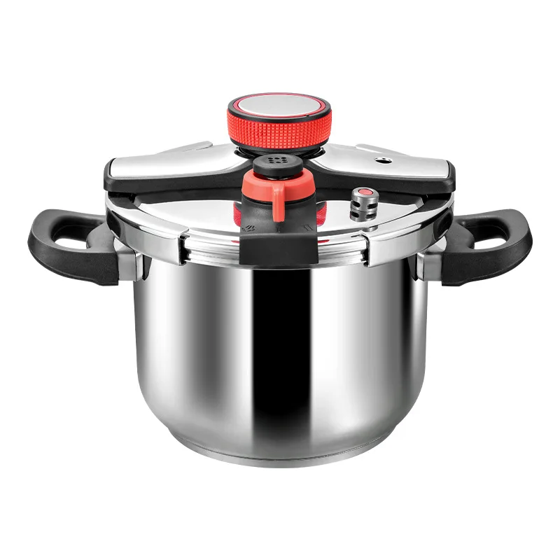 

2026 Large Capacity 304 Stainless Steel Pressure Cooker, Thickened Body, Universal for Gas Stoves