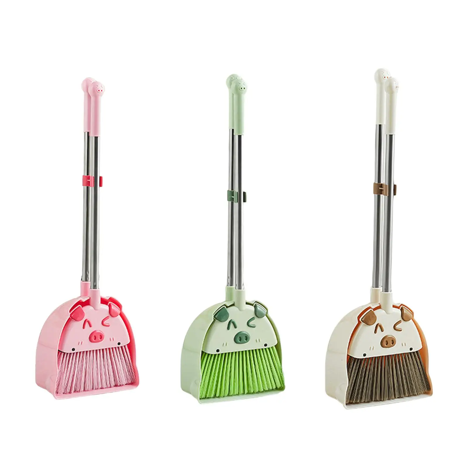 

Mini Broom with Dustpan Novelty Kids Cleaning Set for Boys Age 3-6 Girls