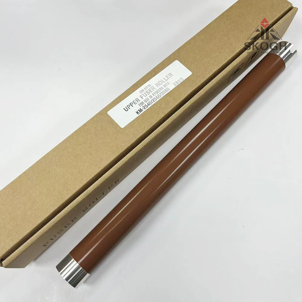 

2 шт./лот, совместимый верхний ролик фьюзера для Kyocera KM 2540 3040 2560 3060 TAskalfa 300I, нагревательный ролик