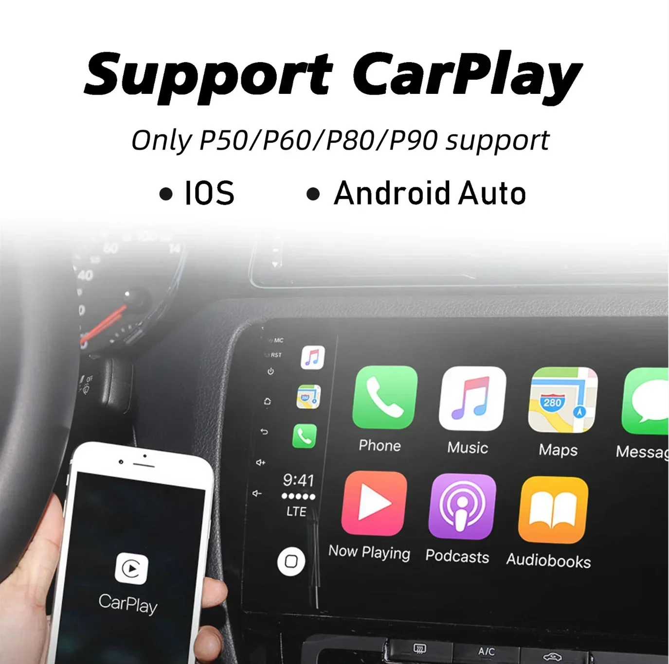 Car Radio For Dodge Journey 2009 - 2012 2 Din Screen Android Stereo GPS Navigation Multimedia Autoradio Head Unit Carplay Auto