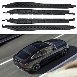 Fits for Mercedes Benz GLC COUPE C254 2023 2024 Running Board Side Step Nerf Bar black