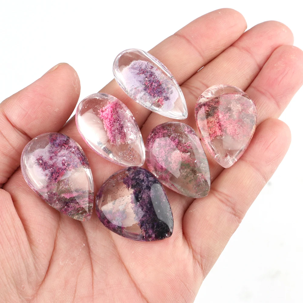 Kryształ Phantom Kwarc Fioleto – Crystal Pendant Necklace Natural Stone recenzja i cena