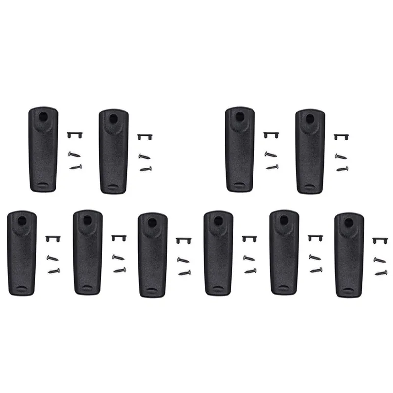 

10PCS SHB-13 Belt Clip w/ Screws for Yaesu VX-8R VX-8E VX-8DR VX-8DE VX-8GR VX-8GE Radio SBR-14Li FNB-101Li 102Li Li-ion Battery