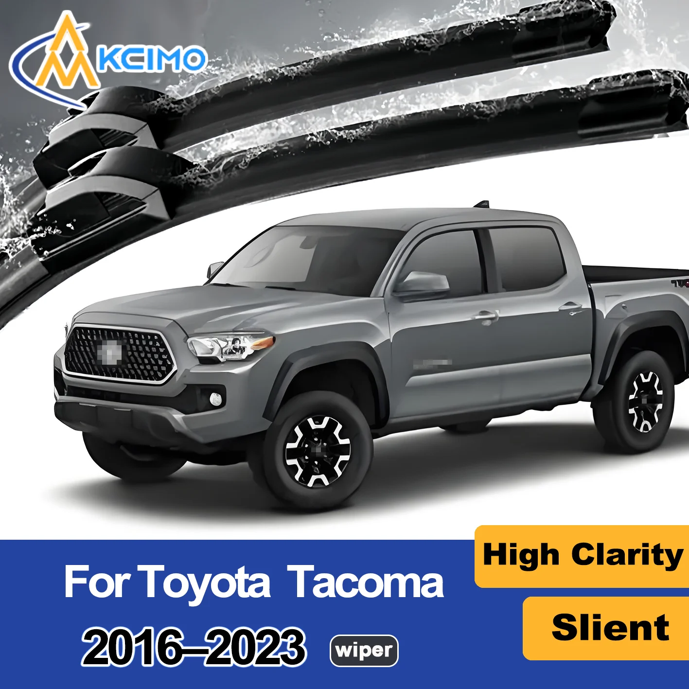 

2PCS New Front Windshield Wiper Blade for Toyota Tacoma N300 2016-2023 Front Windshield Auto Wipers Blade Accessories 2023 2022