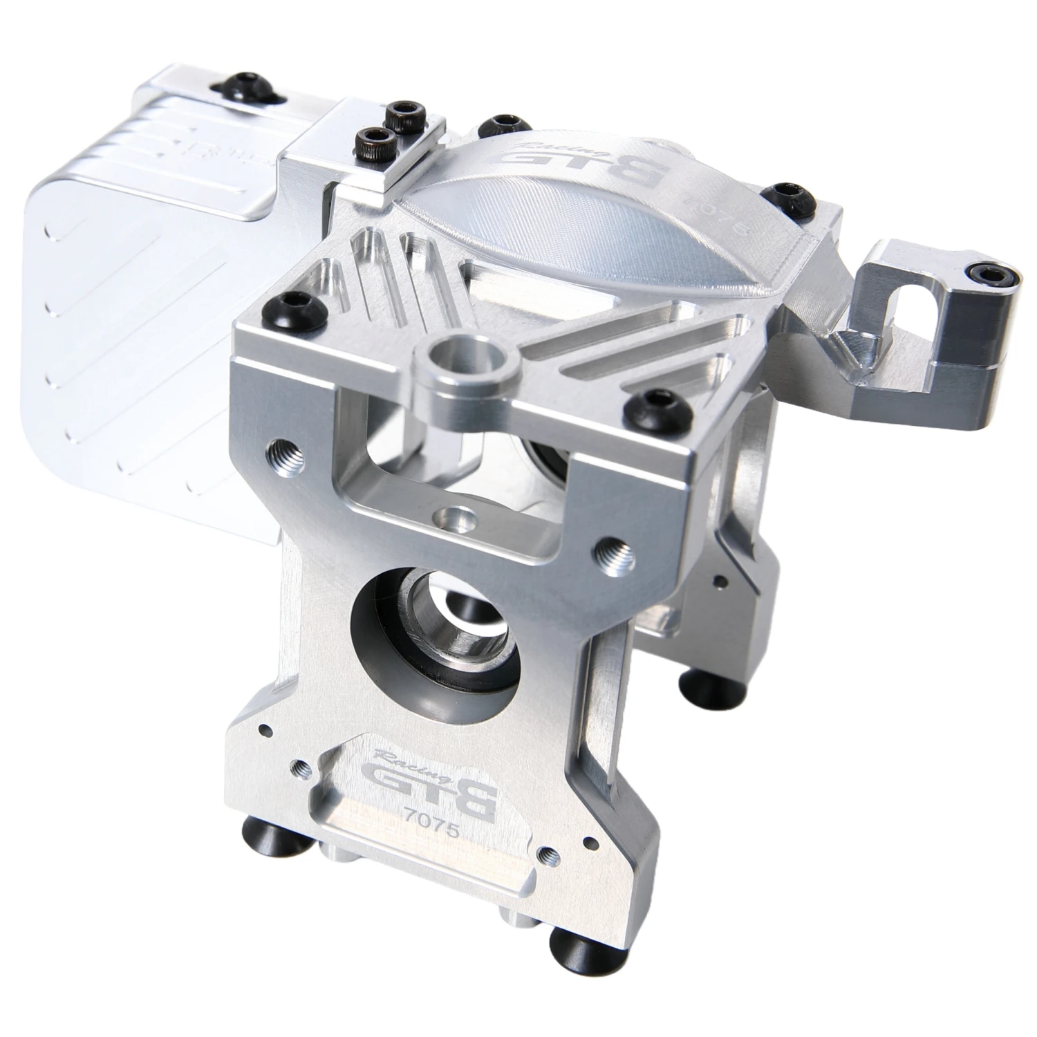 

GTBRacing CNC Aluminum 7075 Motor Center Diff Mount w/ Gear Cover Top plate Set for 1/5 RC Car Losi DBXL-E V1.0 2.0 Upgrade Part