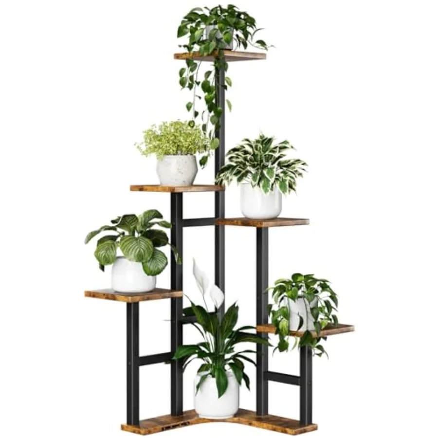 

Corner Plant Stand Indoor, ed Corner Plant Shelf Flower Stand for Multiple Plants, Plant Shelves Organizer Rack for Living Room
