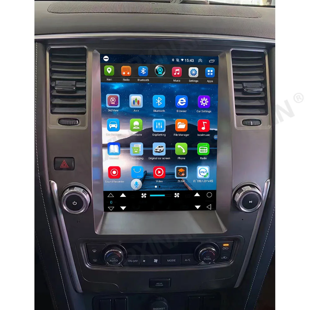 Android 10 For NISSAN PATROL Y62 2010 - 2018 Car Player Radio GPS Navigation Auto Stereo Multimedia IPS Touch Screen 2 Din