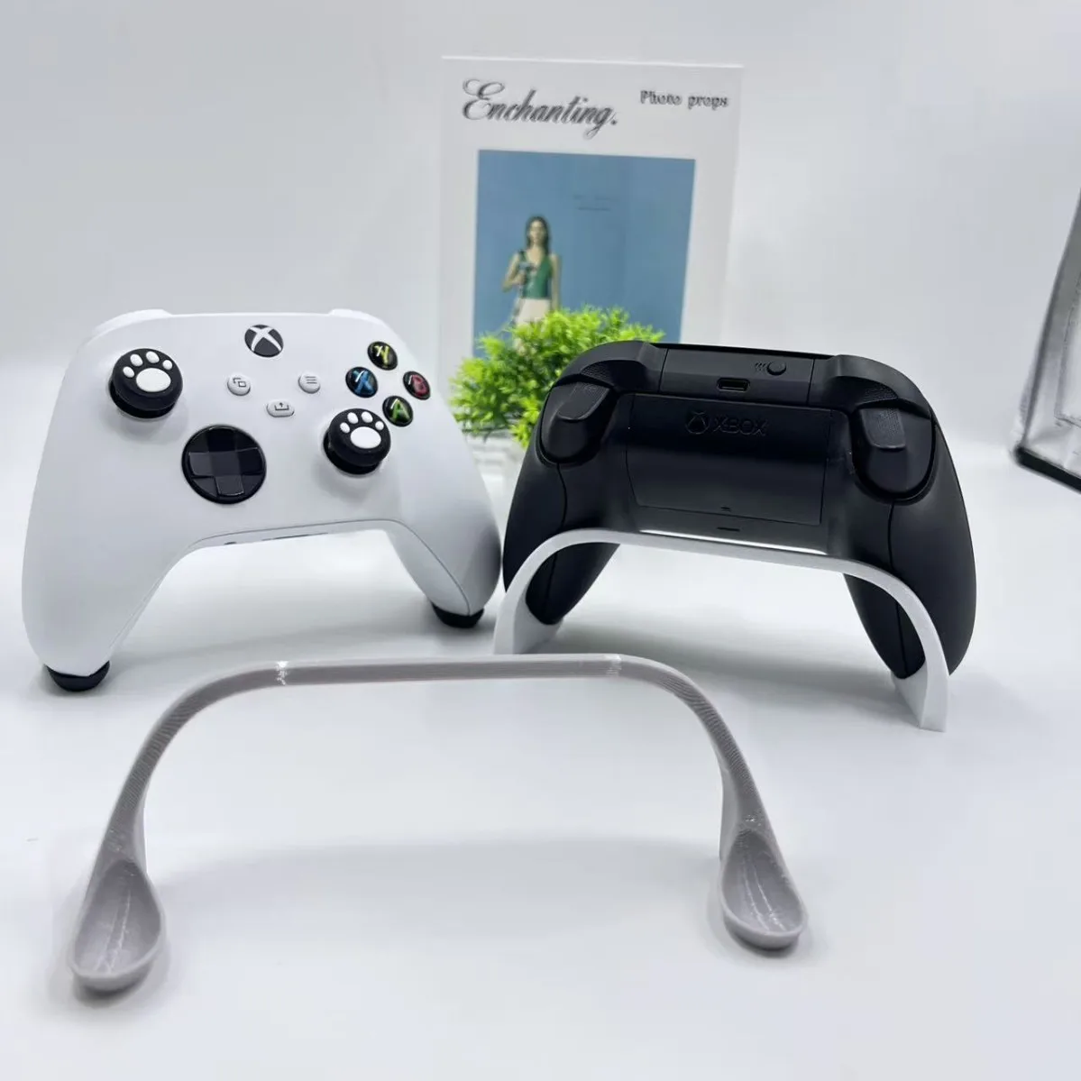 Nuevo Soporte Universal para Controlador de Juegos, Soporte Invisible Impreso en 3D para Controlador de Juegos, Soportes Blancos y Negros