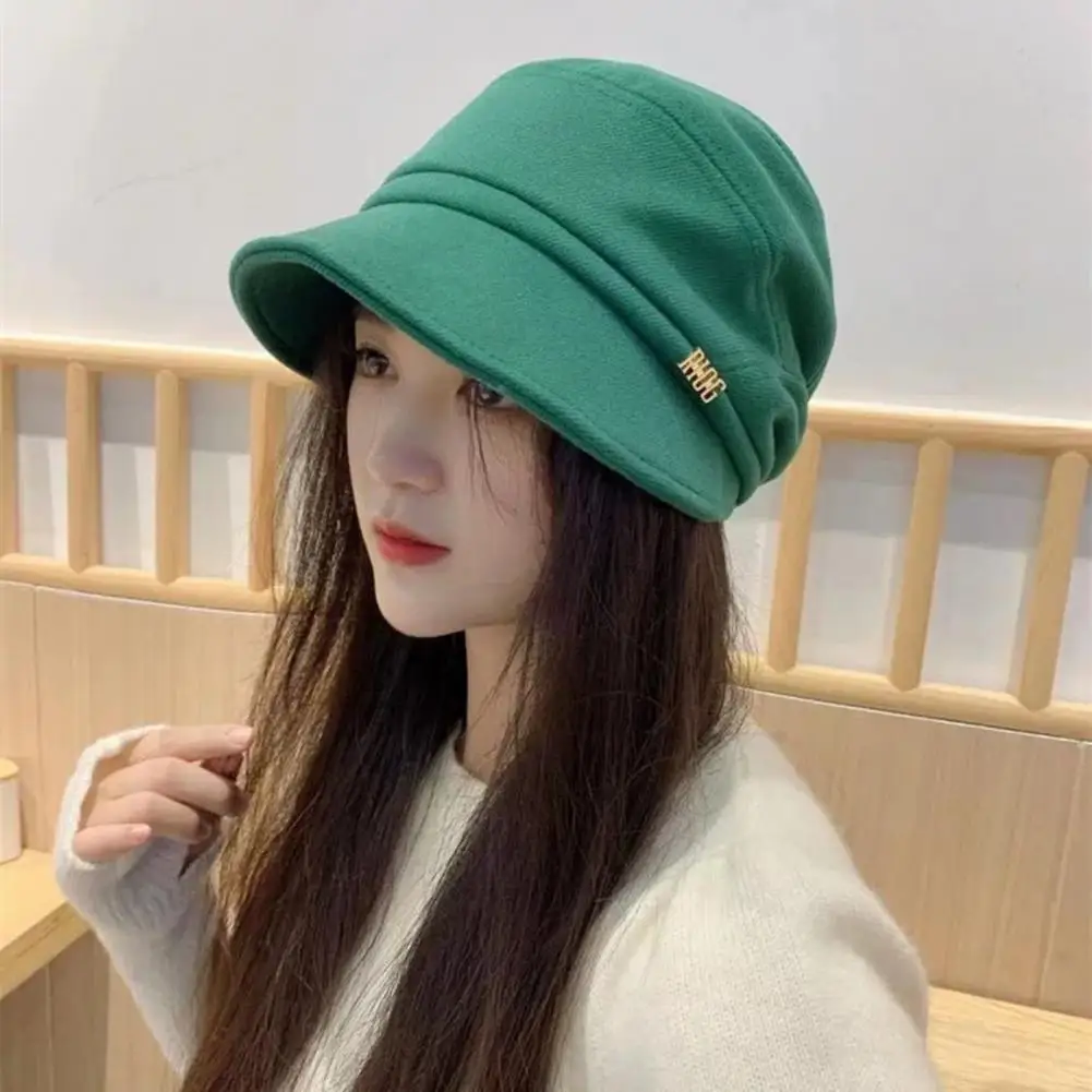 

Ladies Corduroy Hat Stylish Corduroy Women's Newsboy Beret Hat for Winter Fashion Accessory Casual Leisure Wear Women Fashion