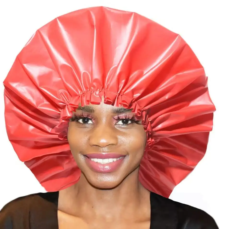 

1pc INS Extra Large Hair Towels Women Waterproof Shower Wrap Cap Beauty Salon Elastic Long Curly Hair Oil Dryer Turban Home
