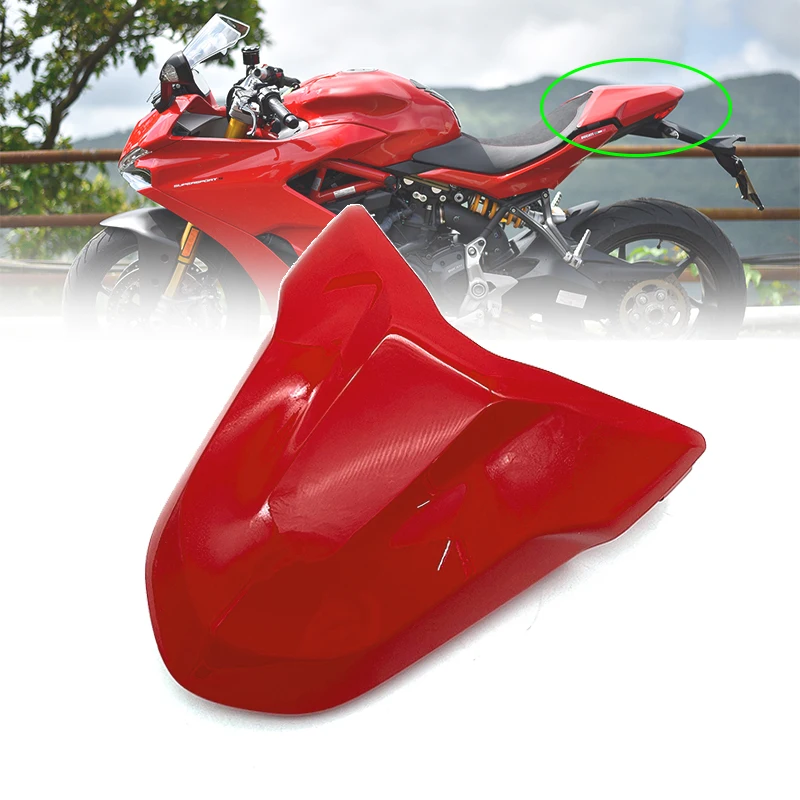 For Ducati Supersport 939 Supersport 950 AlI YearMotorcycle Rear Passenger Pillion Seat Cover Hard Seat Cowl Hump  Cover Fairing