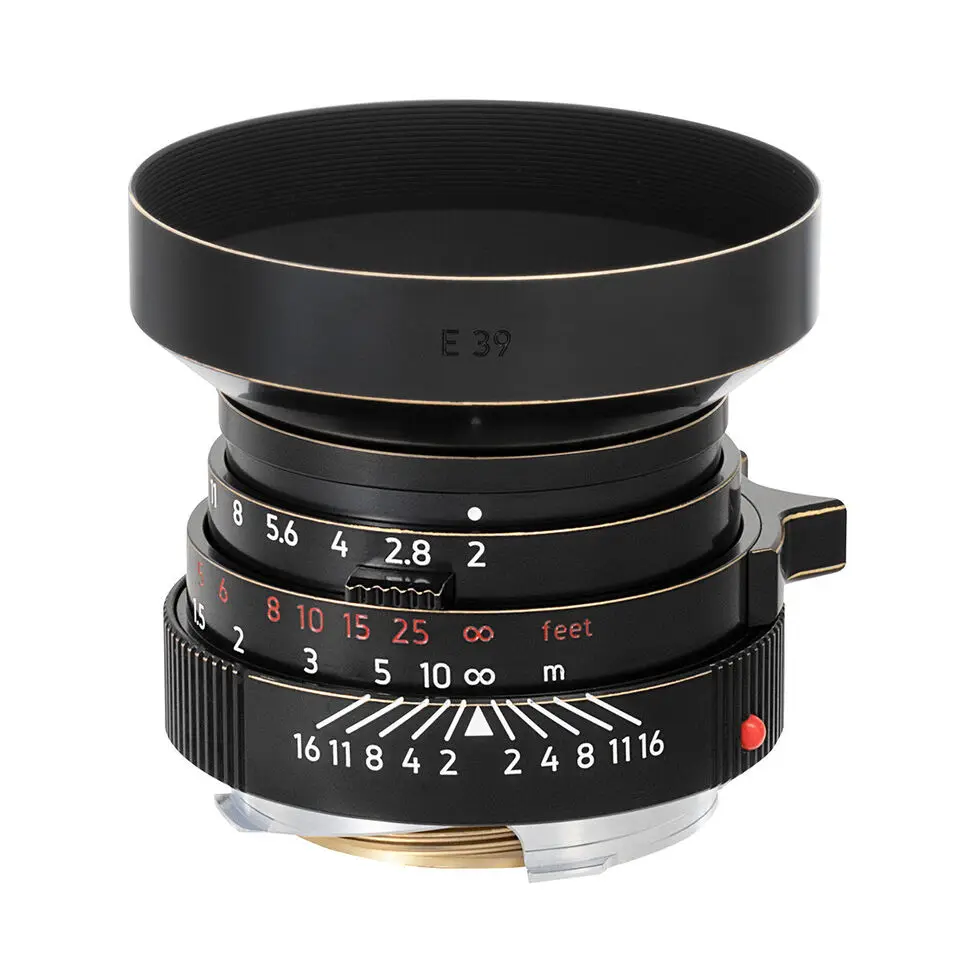 مختبر عدسة خفيفة 50F2 عدة نحاس أسود لـ Leica Summicron M10 M11 M M3 M6 M240 M240p M2 M6 M8 M4 عدسة m